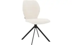 Goossens eetkamerstoel hera wit stof - 8221042-01 3
